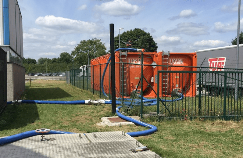 location de réservoirs d'eau potable